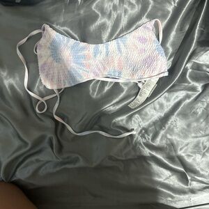 Hollister Pastel Tie-Dye Bikini Top